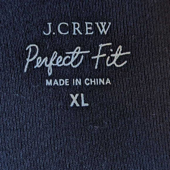Navy J.Crew Perfect Fit long sleeved tee - Picture 3 of 3